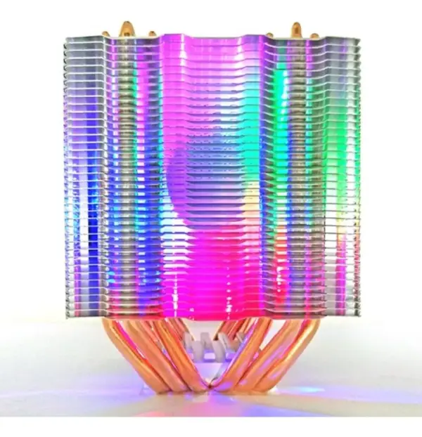 CPU Cooler 6 Tubos de Calor PWM RGB PC Silencioso Intel AMD - Image 6