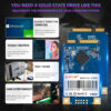 Kston PS3111 SSD Msata 128GB - Image 5