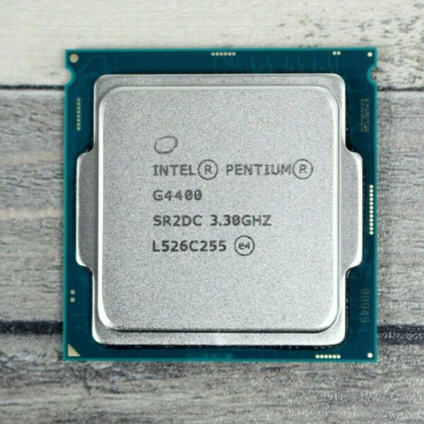 Intel processador pentium, processador de 3Mb de cache 3.3GHz LGA1151 dual core para desktop e pc
