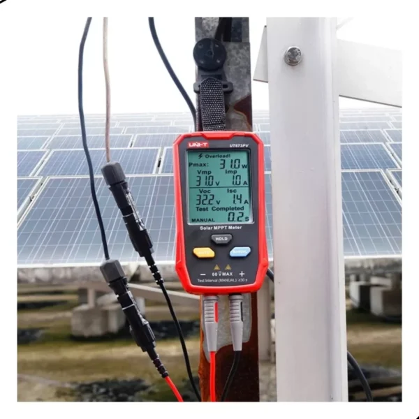UNI-T UT673PV Multímetro controlador de painel solar - MPPT - Image 3