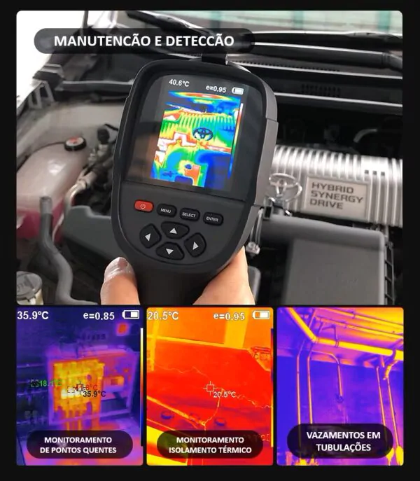 Inspeção termográfica por infravermelho - Prestação de Serviços